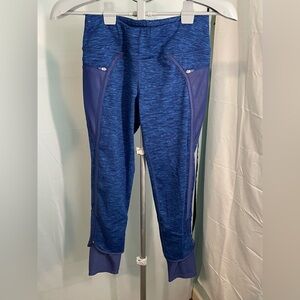Hylete Nimbus Blue running joggers with side pockets size medium‎